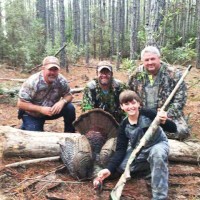 Nice gobbler taken during the Florida youth hunt